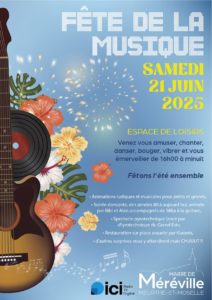 affiche A4 fete musique mereville